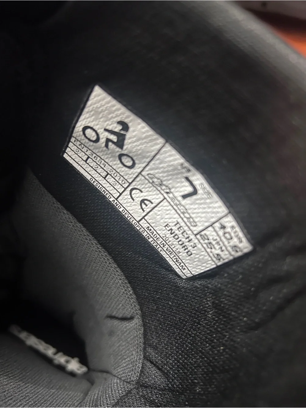 Alpinestar Dirt bike boots